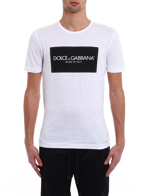 dolce gabbana white shirt|dolce and gabbana tee.